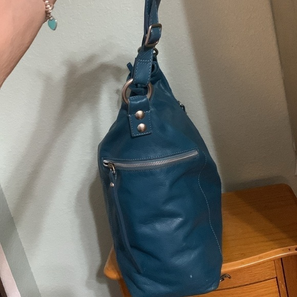 Large leather Garrett Hill made in Italy tote bag - Picture 4 of 10